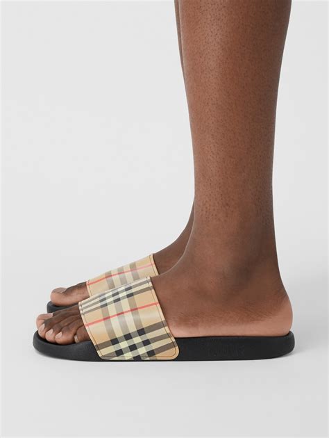 burberry slides for men|burberry slippers for men.